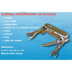 Couteau multifonction